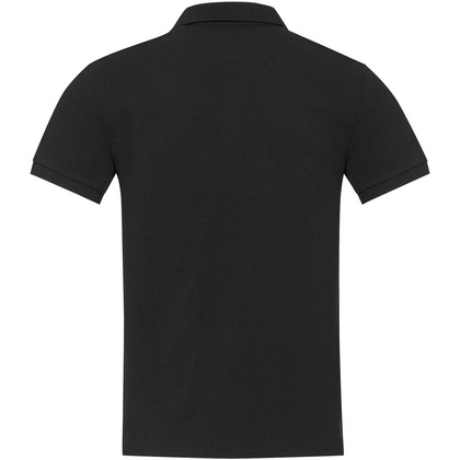 Emerald koszulka polo unisex z recyklingu z krótkim rękawem