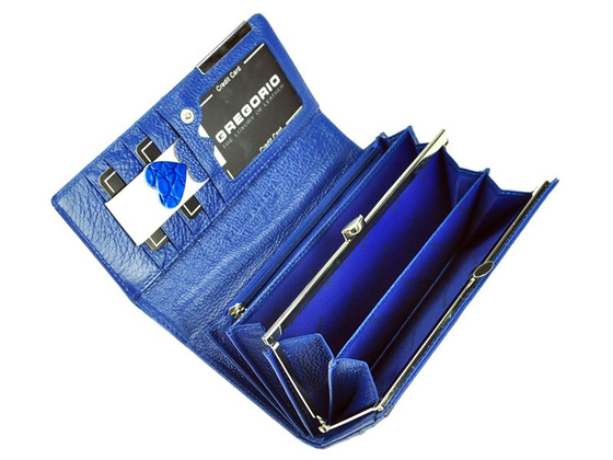 Portfel damski skórzany PELLUCCI BC-100 Czerwony