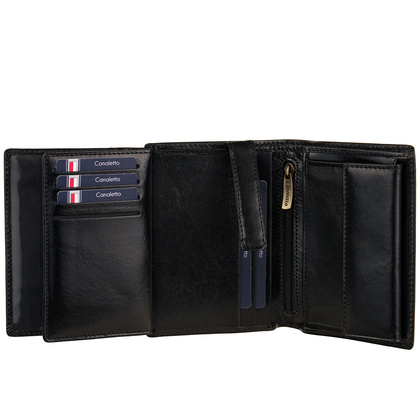 Portfel Męski Canaletto – Skóra Licowa 14 Kart PM1555cs164 RFID
