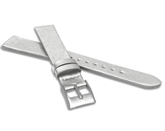 MINET Srebrny pasek z luksusowej skóry Top Grain - 16