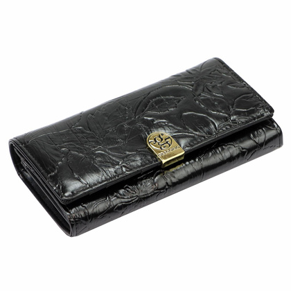 Portfel damski skórzany PELLUCCI HL-100 	Czerwony