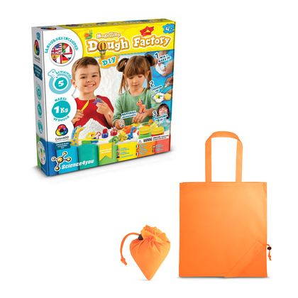 Modeling Dough Factory Kit II. Gra edukacyjna dostarczany ze składaną torbą prezentową