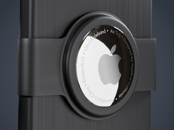 Etui na karty kredytowe RFID ZEN  z uchwytem na AirTag 2157