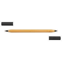 Bambusowy długopis 2 w 1, "wieczny" ołówek | Mikayla
