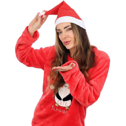 CZAPKA MIKOŁAJA 1SZT