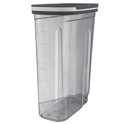 Pojemnik na produkty sypkie z dozownikiem i miarką 4 l