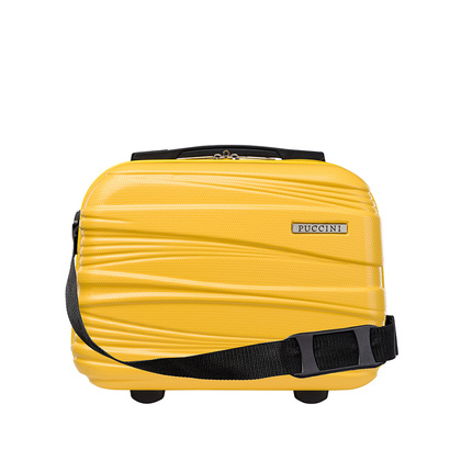 Kufer twardy PUCCINI PORTO ABSQM020 6C Żółty