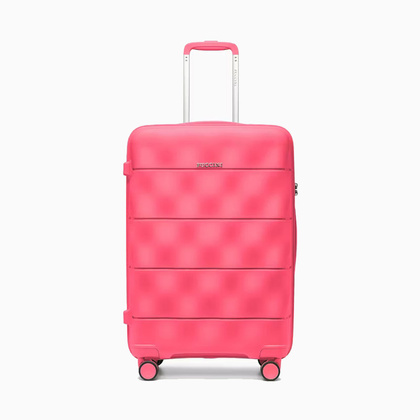Średnia walizka PUCCINI KYOTO PP026B 9C Różowa