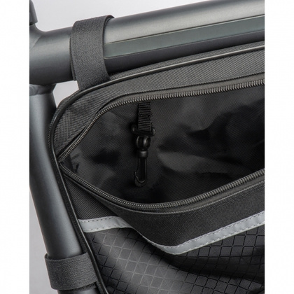 Torba rowerowa na ramę czarna