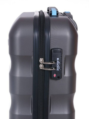 Mała kabinowa walizka DIELLE 150 Szara