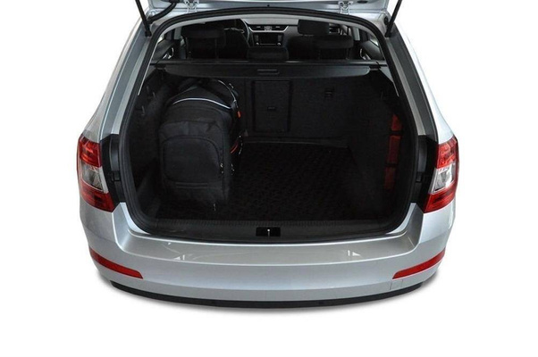 SKODA OCTAVIA KOMBI 2013+ TORBY DO BAGAŻNIKA 5 SZT KJUST