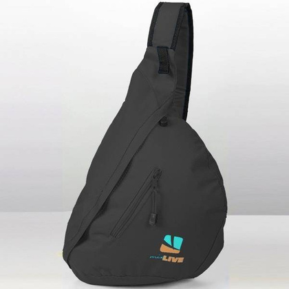 Plecak na jedno ramię CORDOBA Czarny