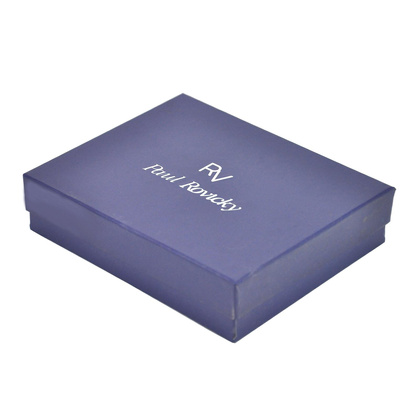 Funkcjonalny, pionowy portfel męski bez zapięcia ze skóry naturalnej