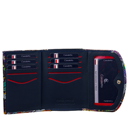 Kolorowy portfel BajuBaj – nowoczesne wykonanie, funkcjonalność i styl PD1201cs13 RFID