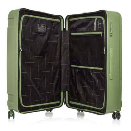 Duża walizka SwissBags Tourist 75 cm zielony