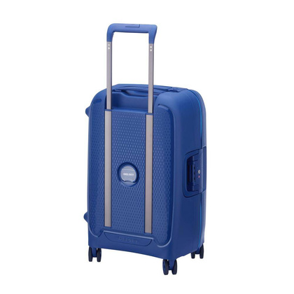 Delsey Moncey Mała twarda granatowa walizka kabinowa na kółkach 55 cm