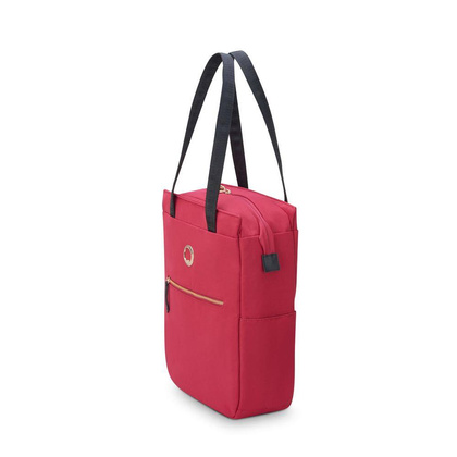 Delsey Securstyle Damska malinowa torba na laptopa 14"