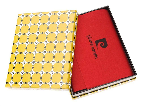 Elegancki skórzany portfel męski, RFID 