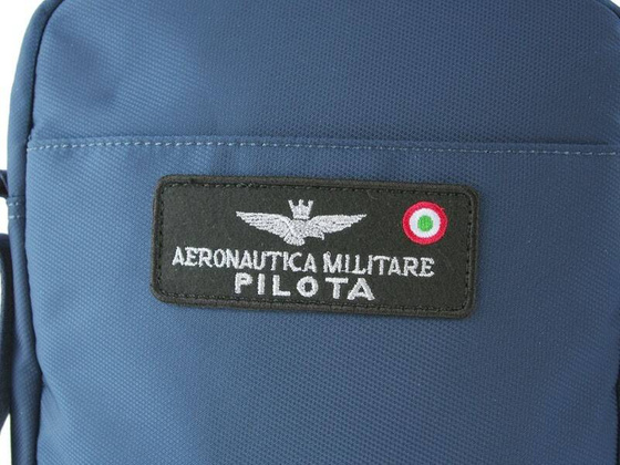 Torba na ramię na tablet AERONAUTICA MILITARE Airspace Granatowa