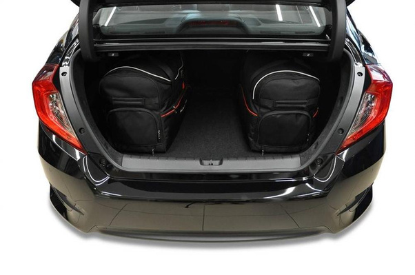 HONDA CIVIC SEDAN 2017+ TORBY DO BAGAŻNIKA 4 SZT KJUST
