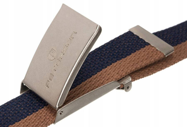 Dwukolorowy pasek parciany