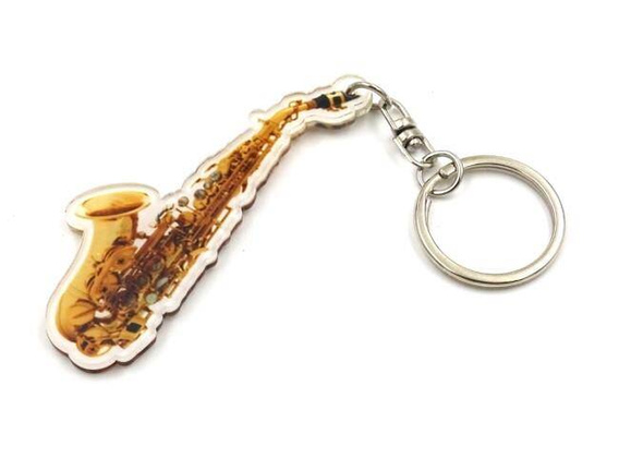 Saksofon ACI-8034 brelok akrylowy