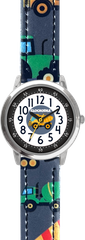 CLOCKODILE Granatowy chłopięcy zegarek KOPARKI