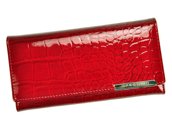 Portfel damski skórzany PELLUCCI BC-100 Czerwony
