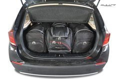 BMW X1 2009-2015 TORBY DO BAGAŻNIKA 4 SZT KJUST