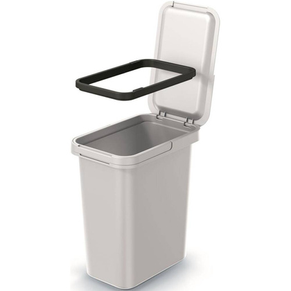 ŚMIETNIK KOSZE NA ŚMIECI 12 L SYSTEMA SORTIBOX POPIELATY