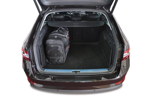 SKODA SUPERB KOMBI 2015+ TORBY DO BAGAŻNIKA 5 SZT KJUST