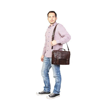 Old Look torba KEMER VOOC URBAN ATS164 ciemny brąz