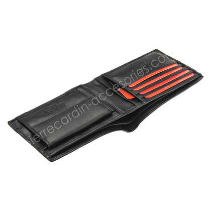 Portfel męski skórzany PIERRE CARDIN TILAK25 8805 RFID Czarny