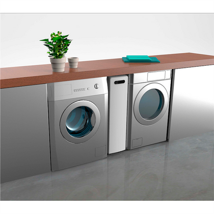 Wielofunkcyjna szafka na kółkach Biała