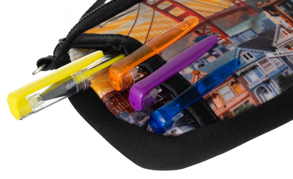 Etui kolorowe piórnik portmonetka dla dzieci