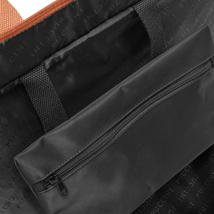 Torba z miejscem na laptop do 15,6" PUCCINI TOTE TD249 9A Pomarańczowa