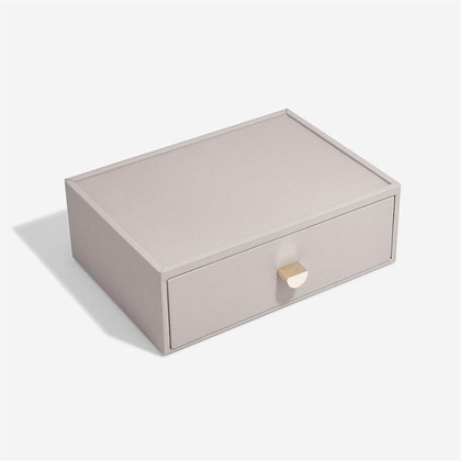Szkatułka na biżuterię Stackers classic taupe z szufladą