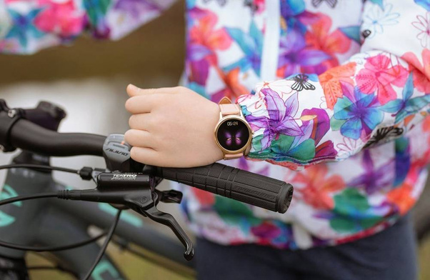 SMARTWATCH PACIFIC 18-1 - BRANSOLETA + PASEK: Rosegold / Różowy (zy697a)