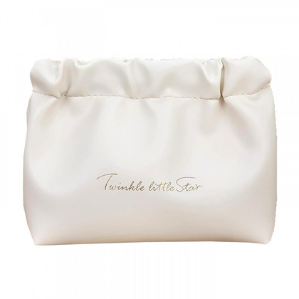 Kosmetyczka, saszetka na kosmetyki, wkładki, ekoskóra rozm M 16x12cm KS145B