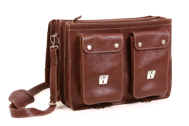 PROMO SET Torba TC12 Brązowa + Etui na laptop EPD1 Grafitowe