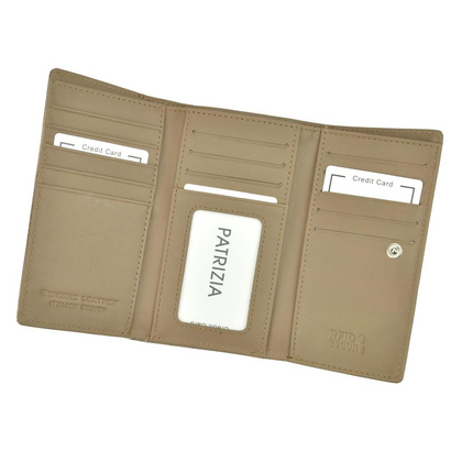 Portfel damski skórzany PELLUCCI FF-108 RFID Czerwony