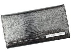 Portfel damski skórzany PELLUCCI GF110 Popiel