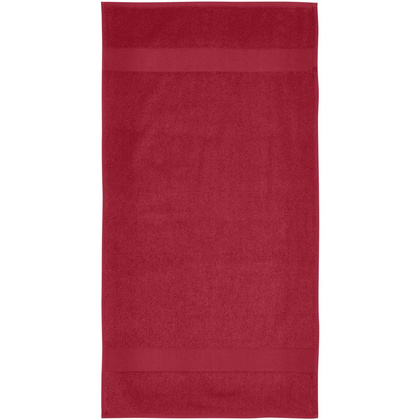 Charlotte bawełniany ręcznik kąpielowy o gramaturze 450 g/m² i wymiarach 50 x 100 cm