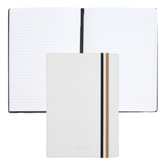 Notes A6 Hugo Boss Iconic White Lined