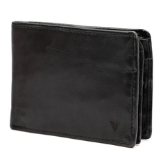 Portfel męski skórzany PELLUCCI IN-1098 Czarny