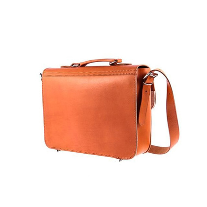 Uniwersalna teczka skóra 3w1 KEMER VOOC Vintage P13 koniak