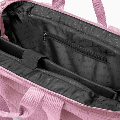 Torba z miejscem na laptop do 15,6" PUCCINI FORM TD252 3C Różowa