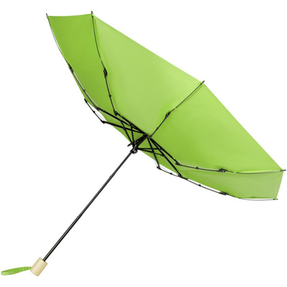 Składany wiatroodporny parasol 51 cm z PET z recyklingu Birgit