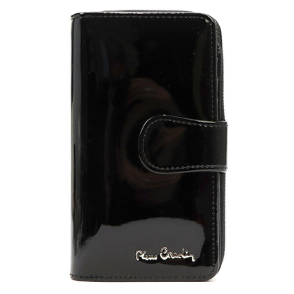 Portfel damski skórzany PIERRE CARDIN 07 SHINY 116 Turkus