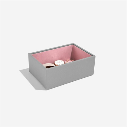 Szkatułka na biżuterię Stackers open mini szara